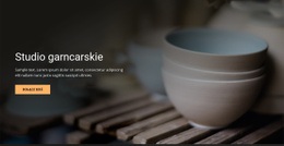 Pracownia Ceramiki Artystycznej - Makieta Nowoczesnej Strony Internetowej
