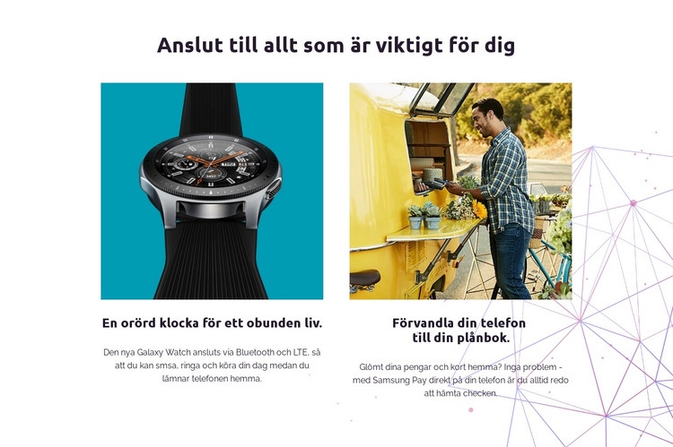 Se det som gör livet smartare HTML-mall