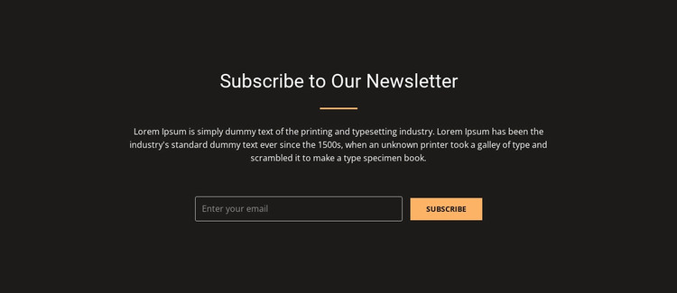 Subscribe now and receive 20% discount WordPress Theme