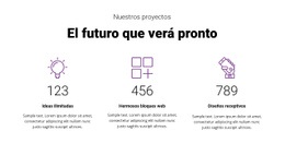 Diseño De Counter Synergy: Creador De Sitios Web Creativo Y Multipropósito