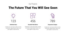 Counter Synergy Design - Html Code Example by Nicepage