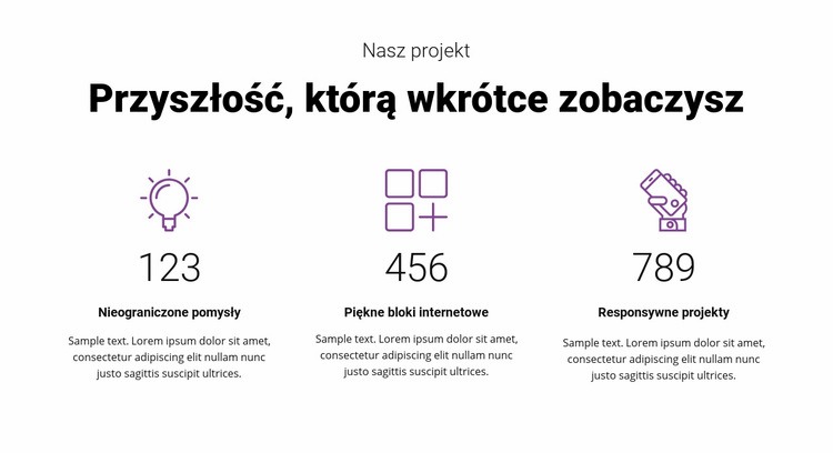 Konstrukcja przeciwdziałająca synergii Szablony do tworzenia witryn internetowych