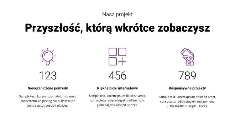 Konstrukcja przeciwdziałająca synergii Kreator witryn internetowych HTML