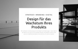 Design Zum Wachstumsprodukt - Kostenlose Vorlage