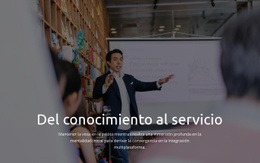 Del Conocimiento Al Servicio - Creador De Sitios