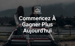 Commencez À Gagner Aujourd'Hui - Conception De Sites Web Réactifs