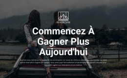 Commencez À Gagner Aujourd'Hui - Modèles De Sites Web