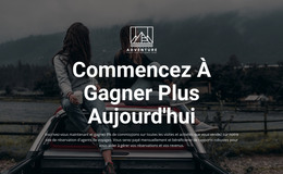 Commencez À Gagner Aujourd'Hui - Code Du Modèle HTML