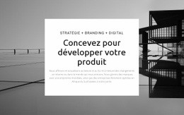 Produit De Conception À Croissance - Modèle HTML5 De Fonctionnalité