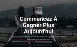 Commencez À Gagner Aujourd'Hui - Téléchargement Gratuit Du Modèle Joomla