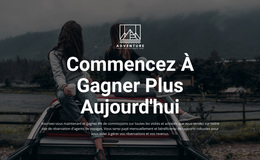 Commencez À Gagner Aujourd'Hui - Thème WordPress Simple