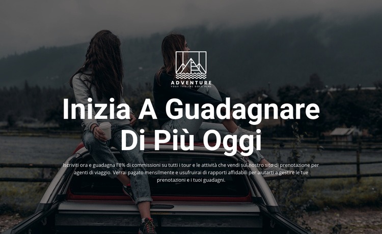 Inizia a guadagnare oggi Progettazione di siti web