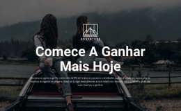 Comece A Ganhar Hoje - Pronto Para Usar Um Modelo De Página