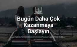 Bugün Kazanmaya Başlayın - Web Sitesi Şablonları