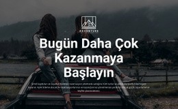 Bugün Kazanmaya Başlayın - Tek Sayfalı Şablonu Kullanmaya Hazır