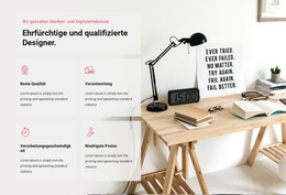 Wir Gestalten Digitales Erlebnis – Inspiration Für WordPress-Themes