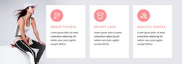 Fitness Programs And Specialty Classes - Free Download HTML5 Template