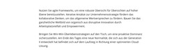 Text Ohne Überschrift - Responsive HTML-Vorlage