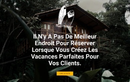 Des Vacances Pour Vos Clients - HTML Builder Online