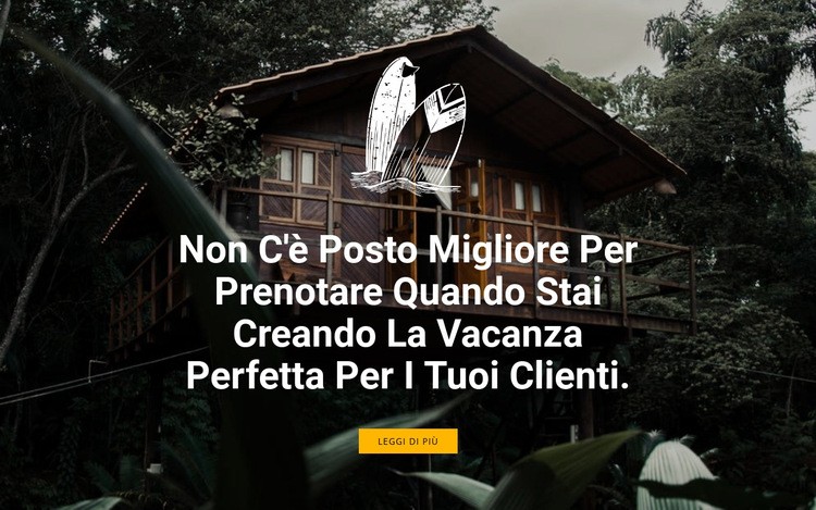 Vacanze per i tuoi clienti Modello