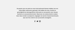 Tekstadvertenties Sociale Pictogrammen