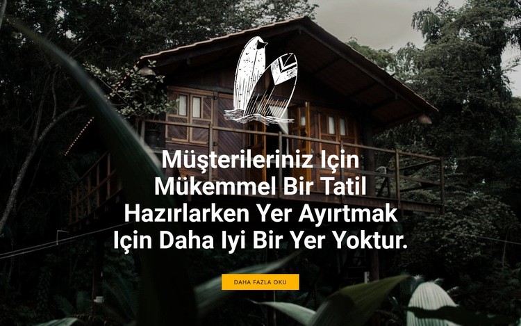 Müşterileriniz İçin Tatil Şablon