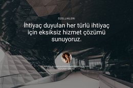 Eksiksiz Hizmet Çözümü Sunun Için Çarpıcı WordPress Teması