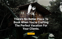 Vacation For Your Clients - Best Website Template Design