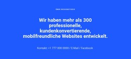 Mobile Freundliche Websites - HTML5-Vorlage
