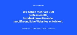 Mobile Freundliche Websites - Kreative Mehrzweck-Zielseite