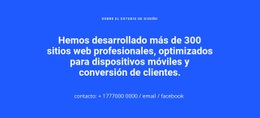 Sitios Web Optimizados Para Dispositivos Móviles Plantilla