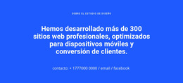 Herramientas Profesionales Personalizables Para Sitios Web Optimizados Para Dispositivos Móviles