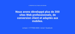 Sites Web Adaptés Aux Mobiles - Modèle D'Amorçage