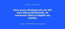 Thème WordPress Le Plus Créatif Pour Sites Web Adaptés Aux Mobiles