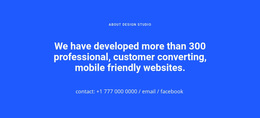 Mobile Friendly Websites - HTML5 Template