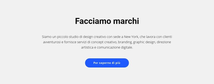 Per i marchi che vendono cose Progettazione di siti web