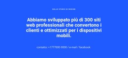Siti Web Ottimizzati Per Dispositivi Mobili Modello Di Modulo CSS