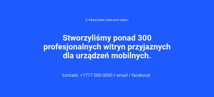 Witryny przyjazne dla urządzeń mobilnych Motyw WordPress