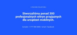 Witryny Przyjazne Dla Urządzeń Mobilnych - Bezpłatny Projekt Strony Internetowej