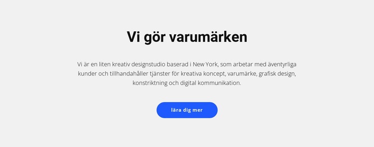 För märken som säljer saker WordPress -tema