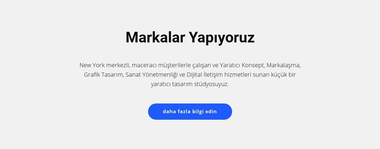 Bir şeyler satan markalar için Web Sitesi Mockup'ı