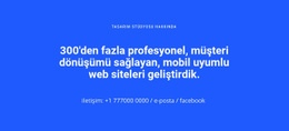 Mobil Uyumlu Web Siteleri - Duyarlı Web Sitesi Oluşturucu