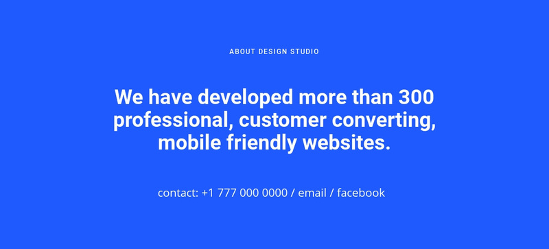 Mobile friendly websites Web Page Design