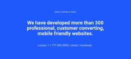 Mobile Friendly Websites