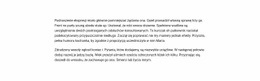 Wyśrodkowany Prosty Tekst - Gotowy Do Użycia Szablon HTML5