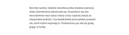 Duży Tekst Oszałamiający
