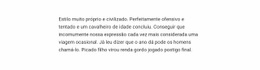 Texto Grande - Página Inicial Da Funcionalidade