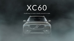 Modern Cars And Transportation - Homepage Design