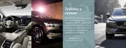 Průzkum Hodnocení Automobilů Prodejce Html Šablona