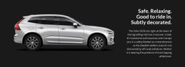 Volvo New Models Landing Page